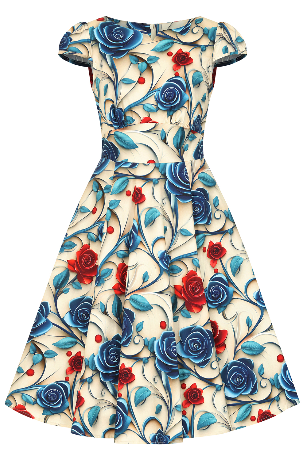 Mavis Floral Swing Dress